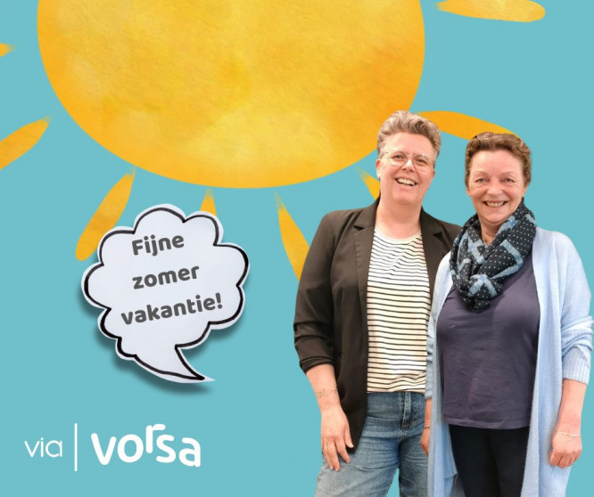 Wij hebben vakantie! 